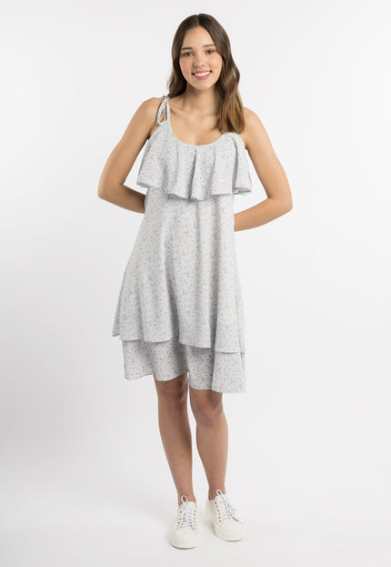 myMo Women's Dress With Flounce