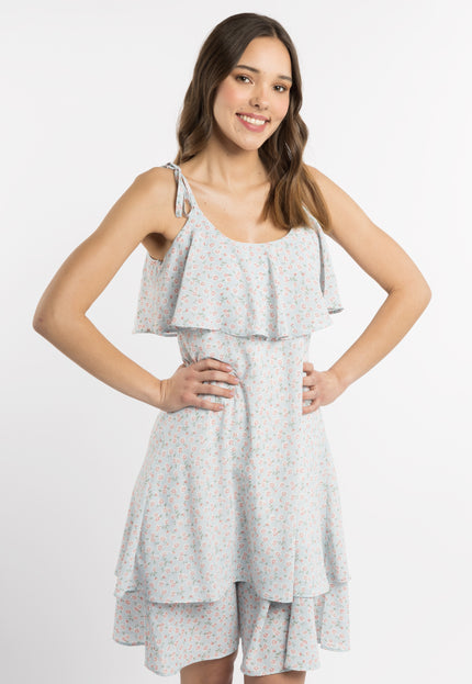 myMo Women's Dress With Flounce