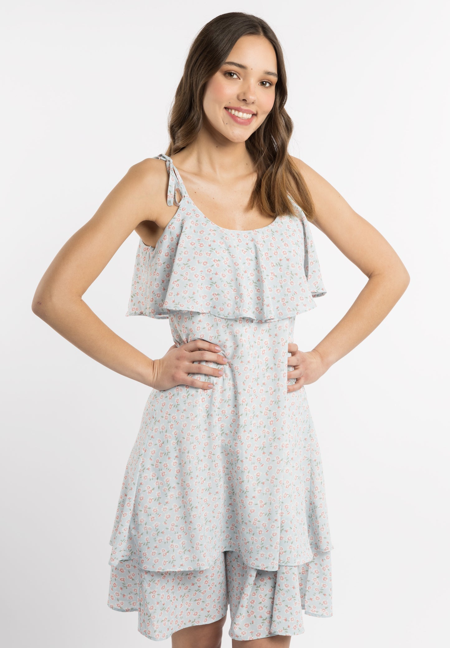 myMo Women's Dress With Flounce