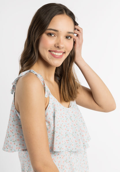 myMo Women's Dress With Flounce