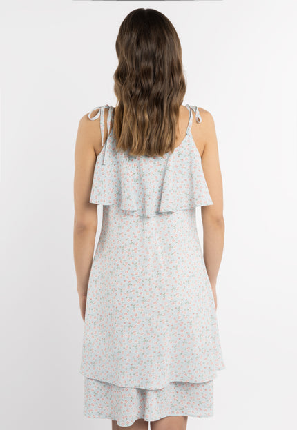 myMo Women's Dress With Flounce