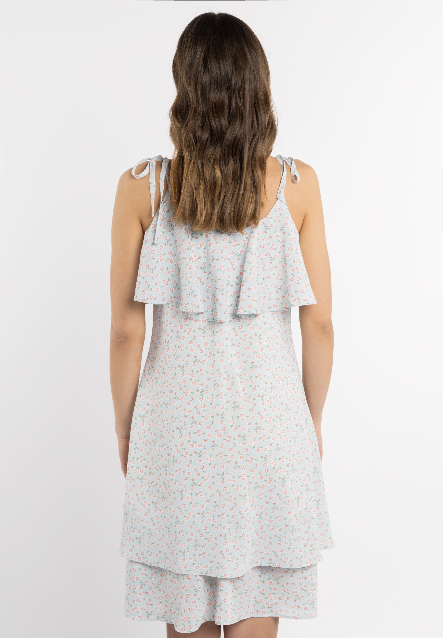 myMo Women's Dress With Flounce