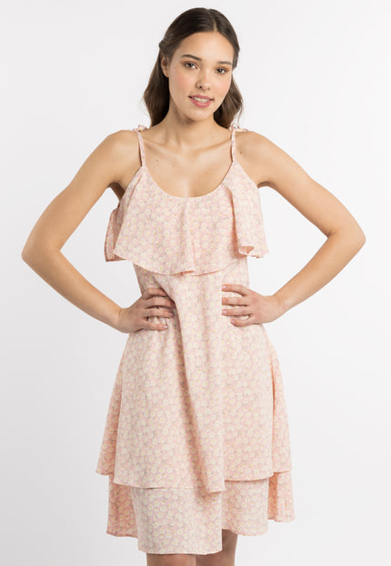 myMo Women's Dress With Flounce