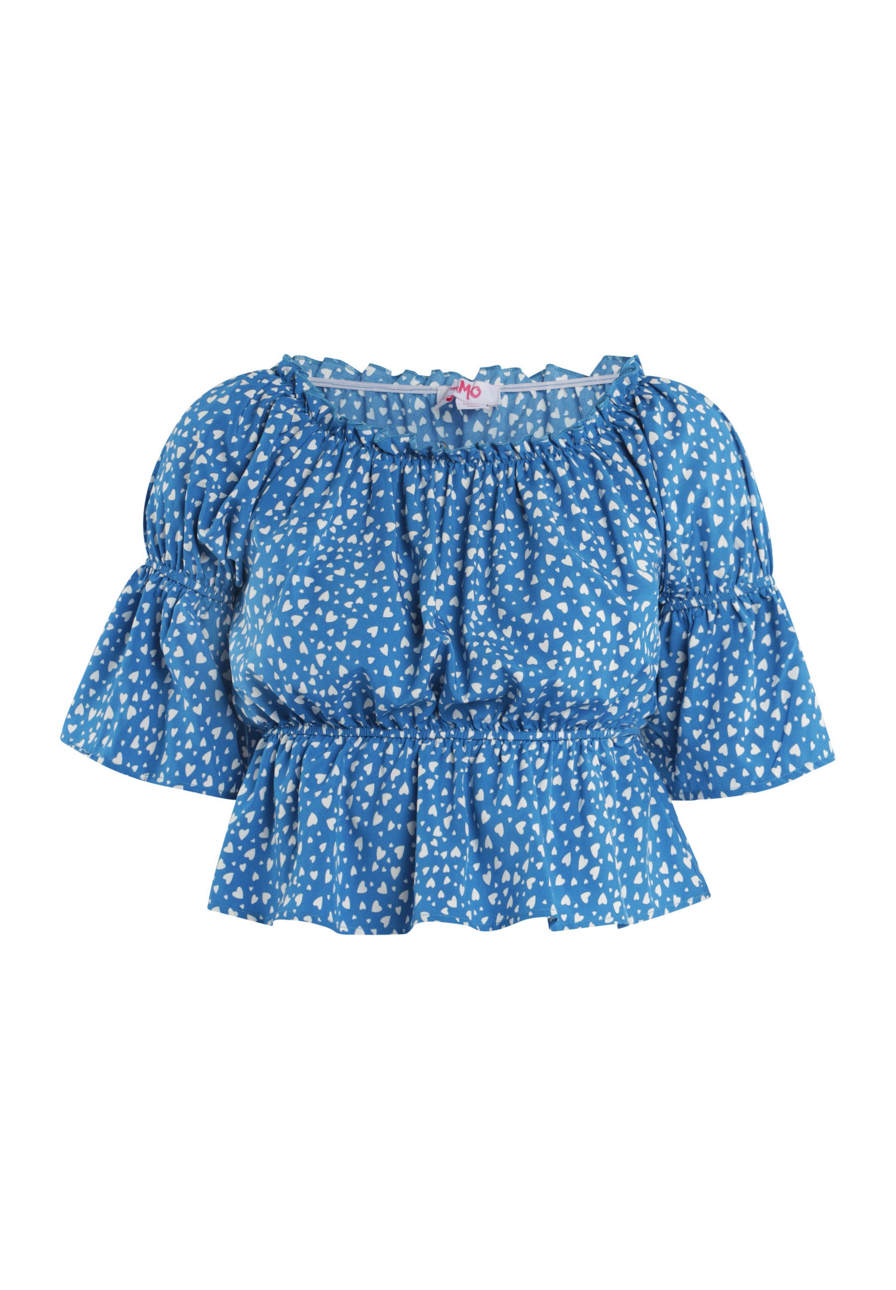 myMo Damenbluse mit Herzdruck