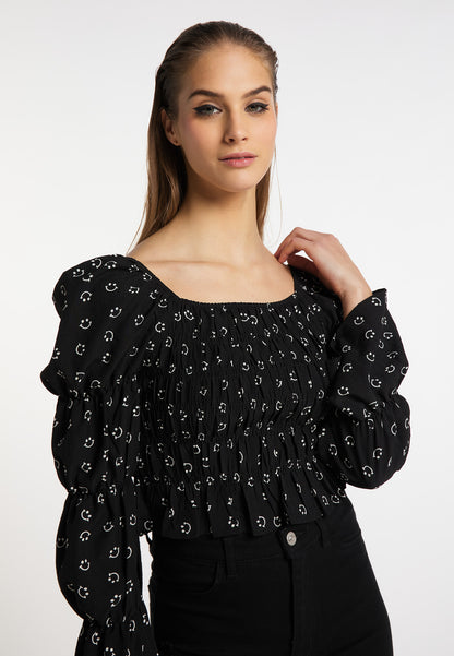 myMo ROCKS damska koszula z długim rękawem