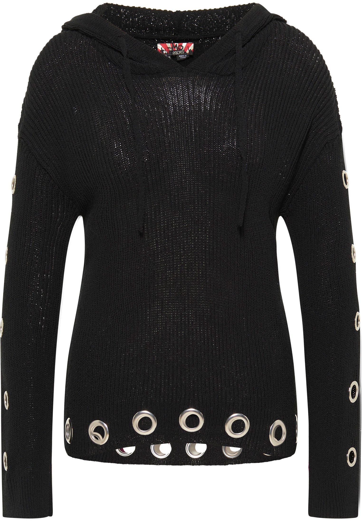 myMo ROCKS damski pulower z kapturem