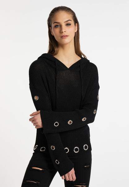 myMo ROCKS damski pulower z kapturem