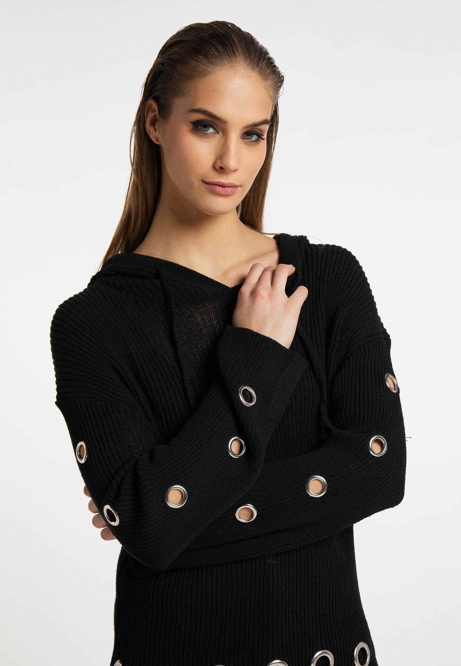 myMo ROCKS damski pulower z kapturem