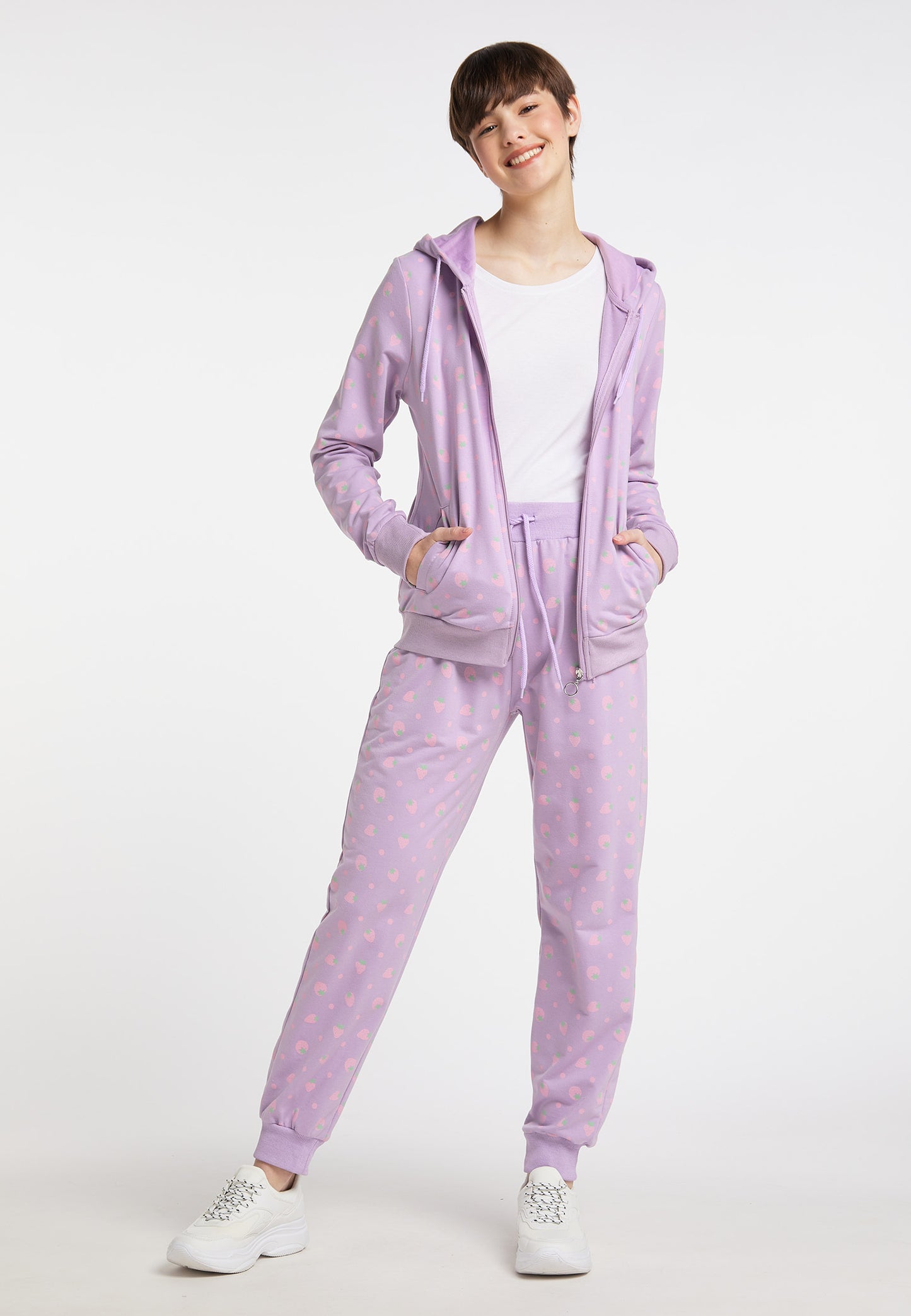 myMo Damen Sweatjacke