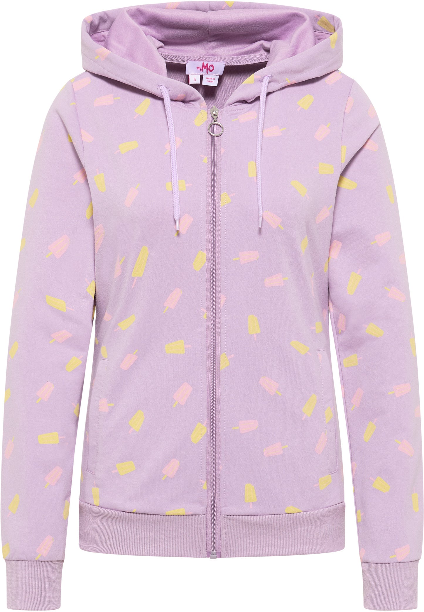 myMo Damen Sweatjacke