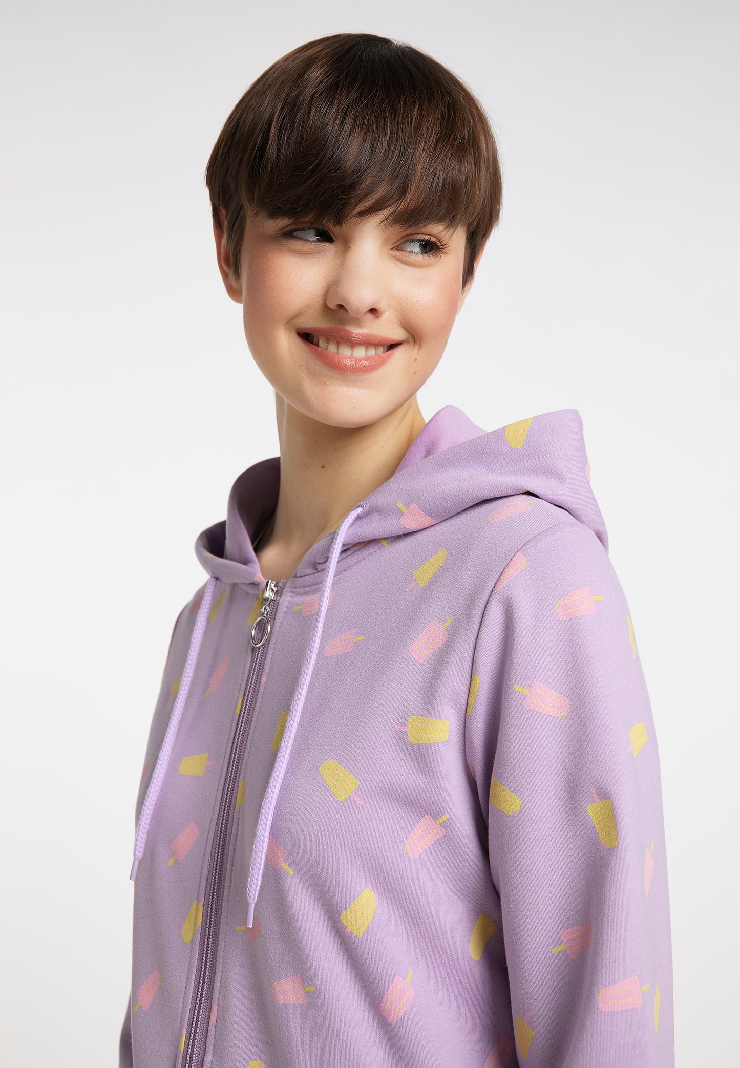 myMo Damen Sweatjacke