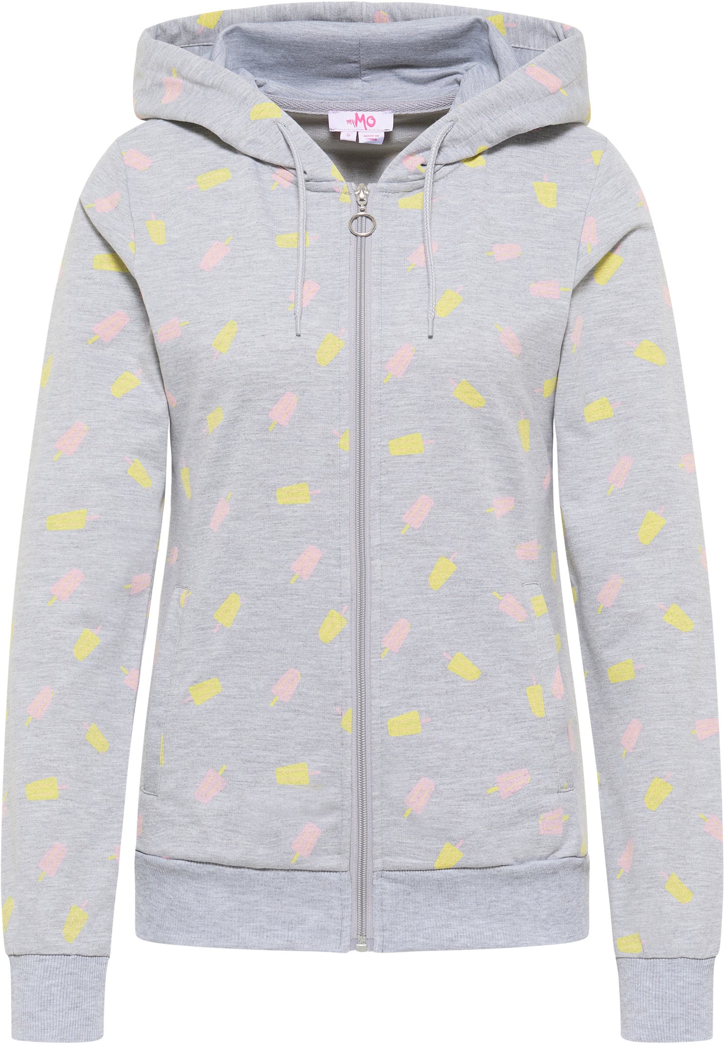 myMo Damen Sweatjacke