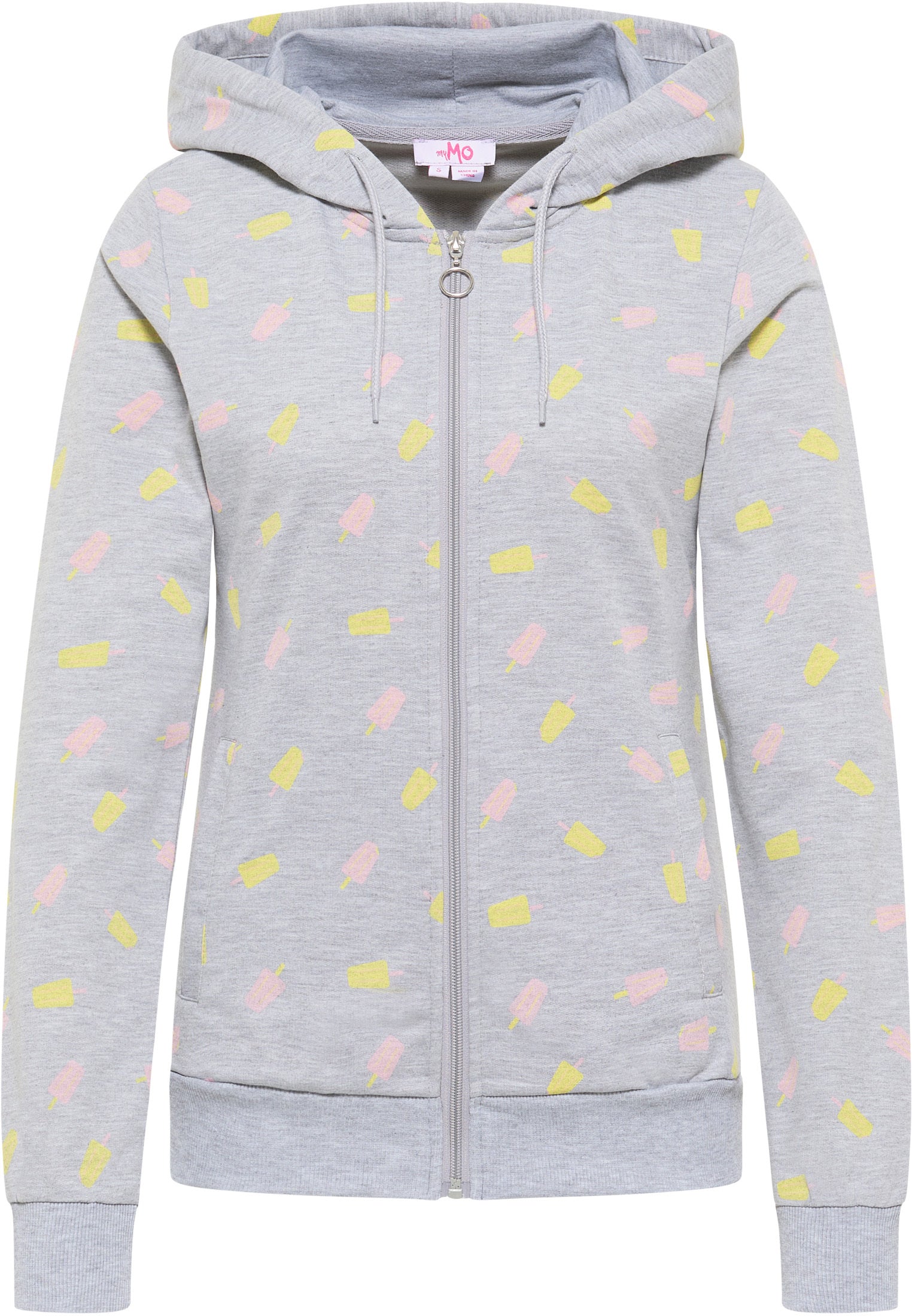 myMo Damen Sweatjacke