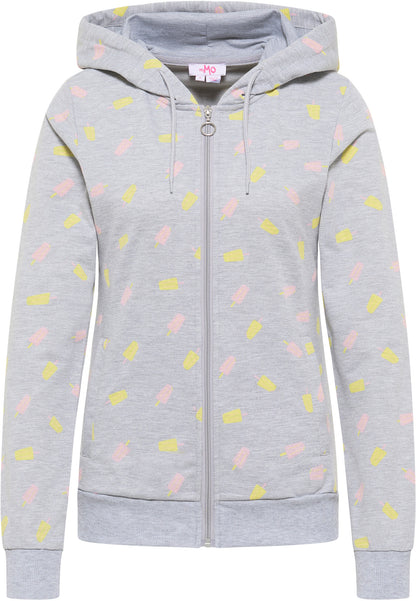 myMo Damen Sweatjacke