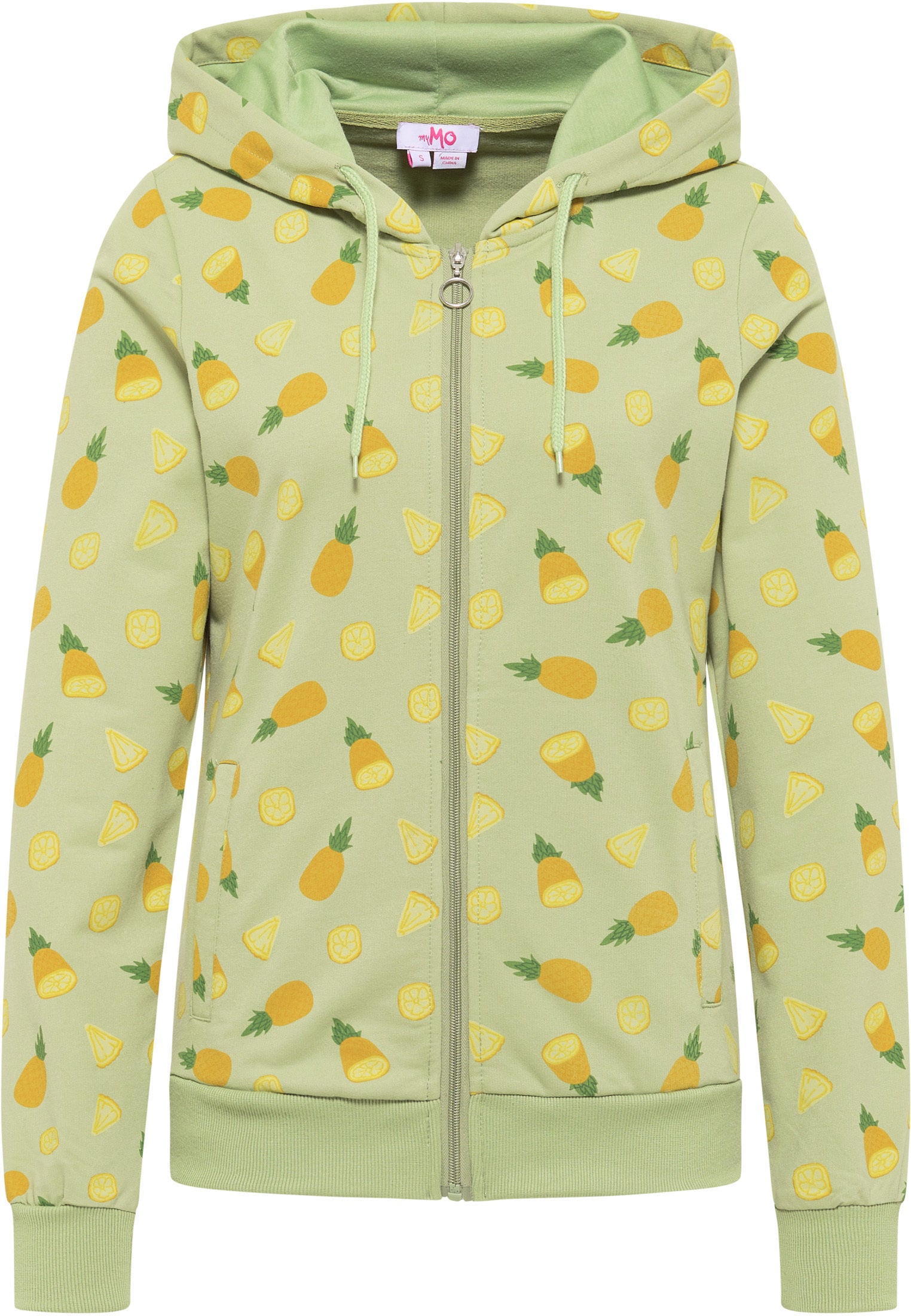 myMo Damen Sweatjacke