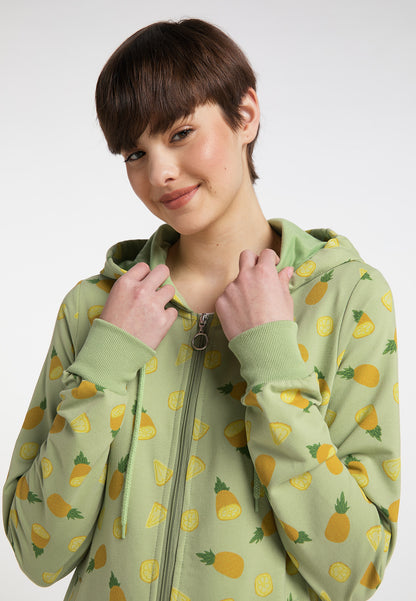 myMo Damen Sweatjacke