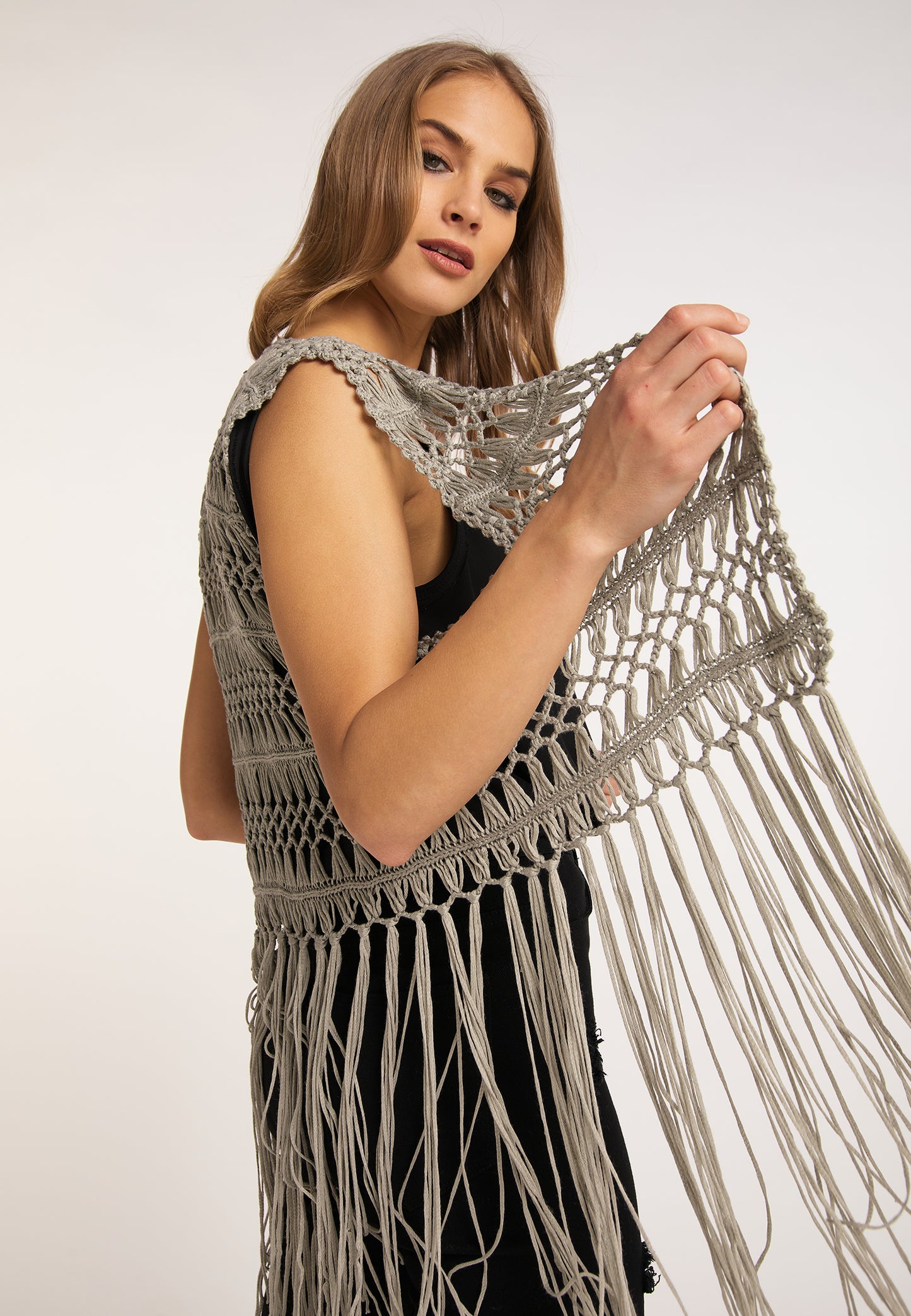 myMo ROCKS damski sweter bez rękawów