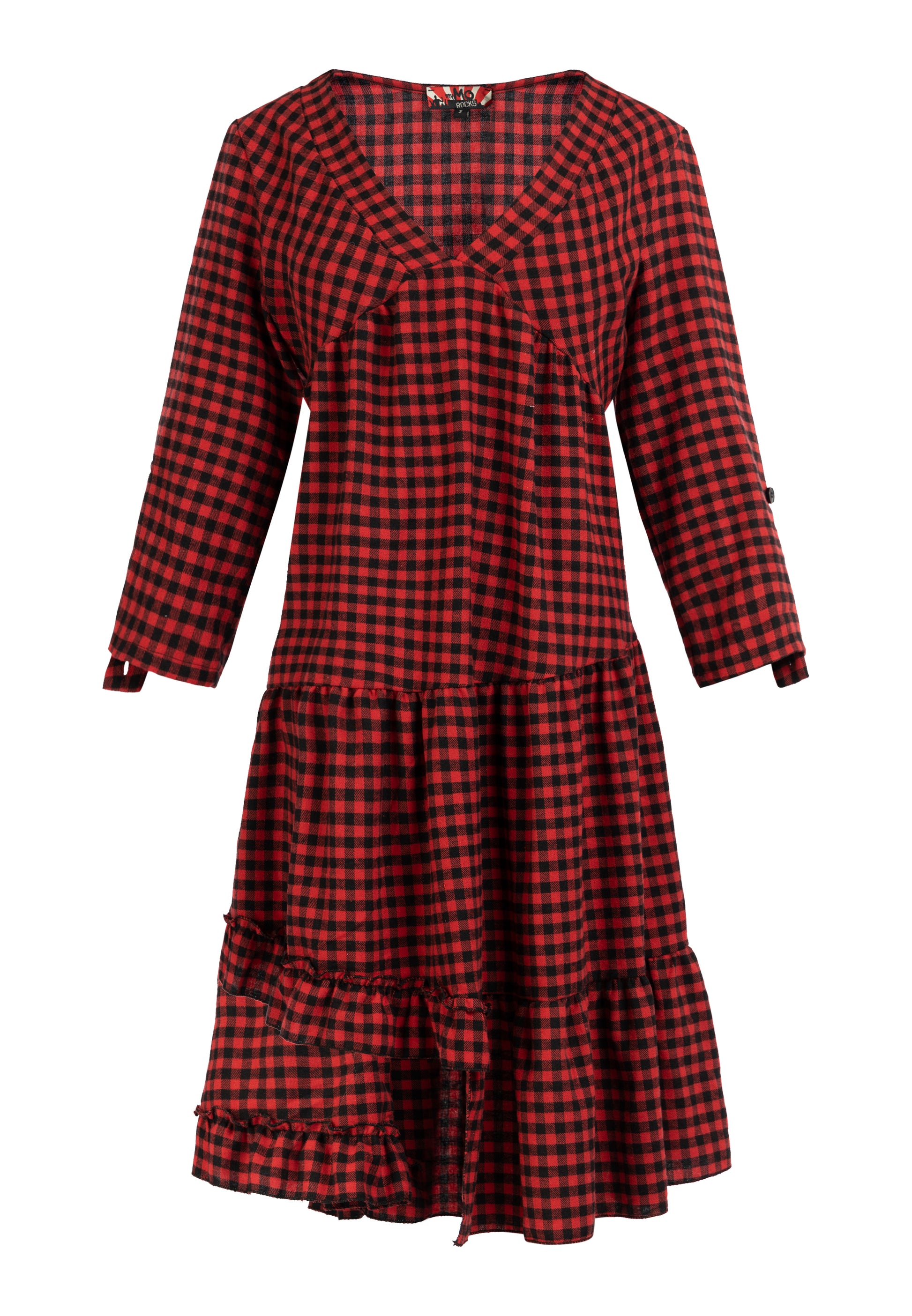 myMo ROCKS Damen Midi Kleid