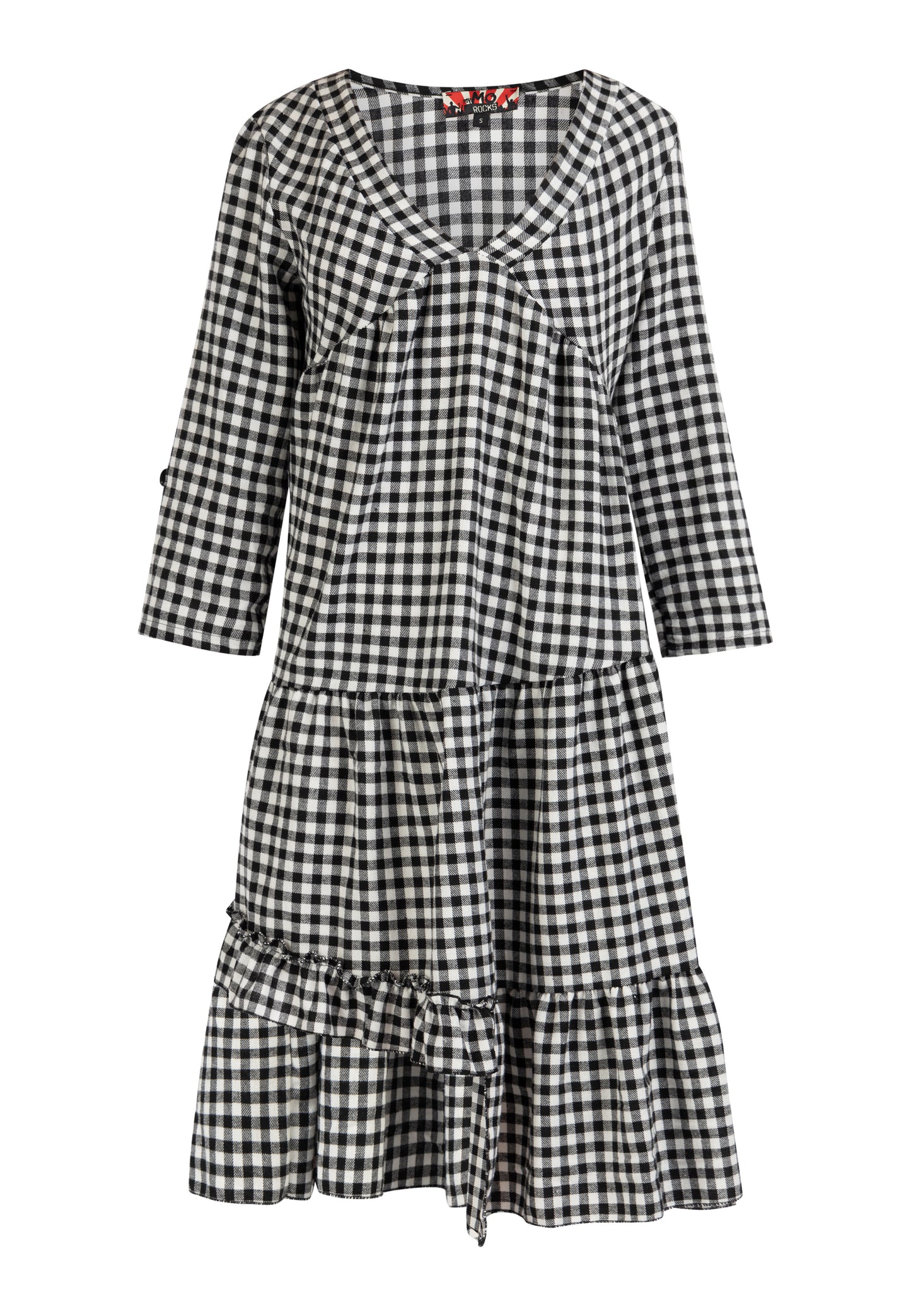 myMo ROCKS Damen Midi Kleid