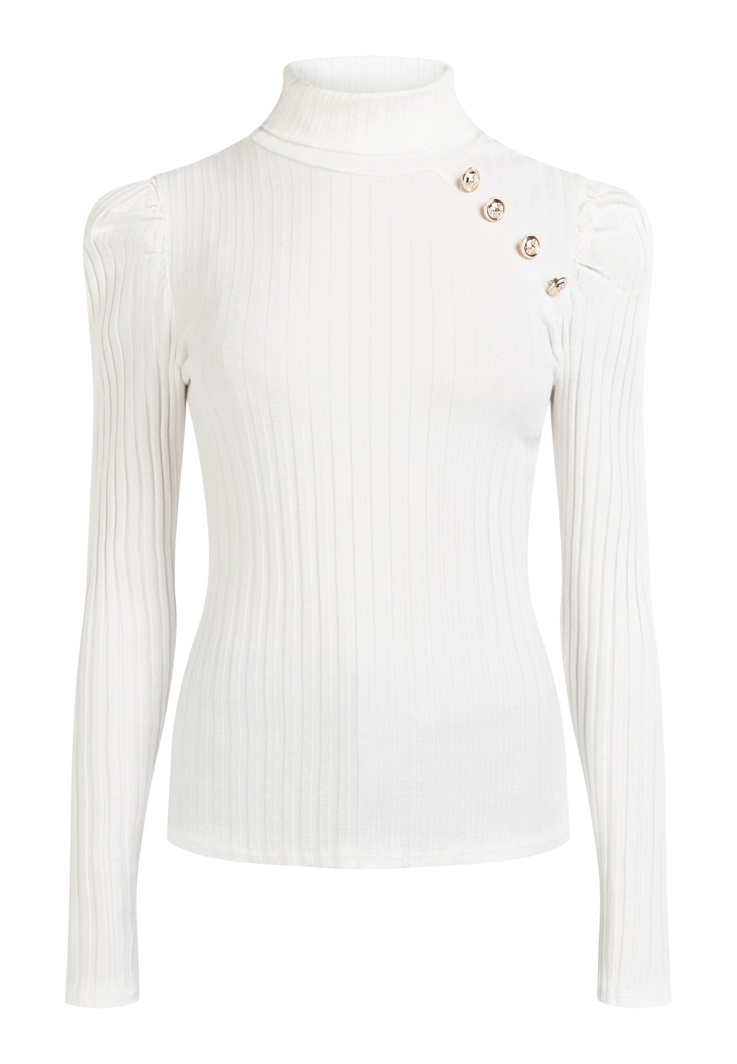 myMo ROCKS damski sweter z prążkowanej dzianiny