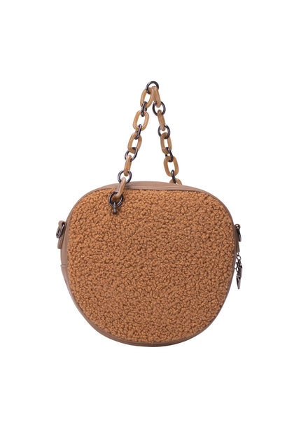myMo Women's Bag With Teddy Fur