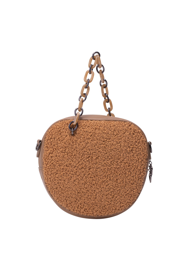 myMo Women's Bag With Teddy Fur