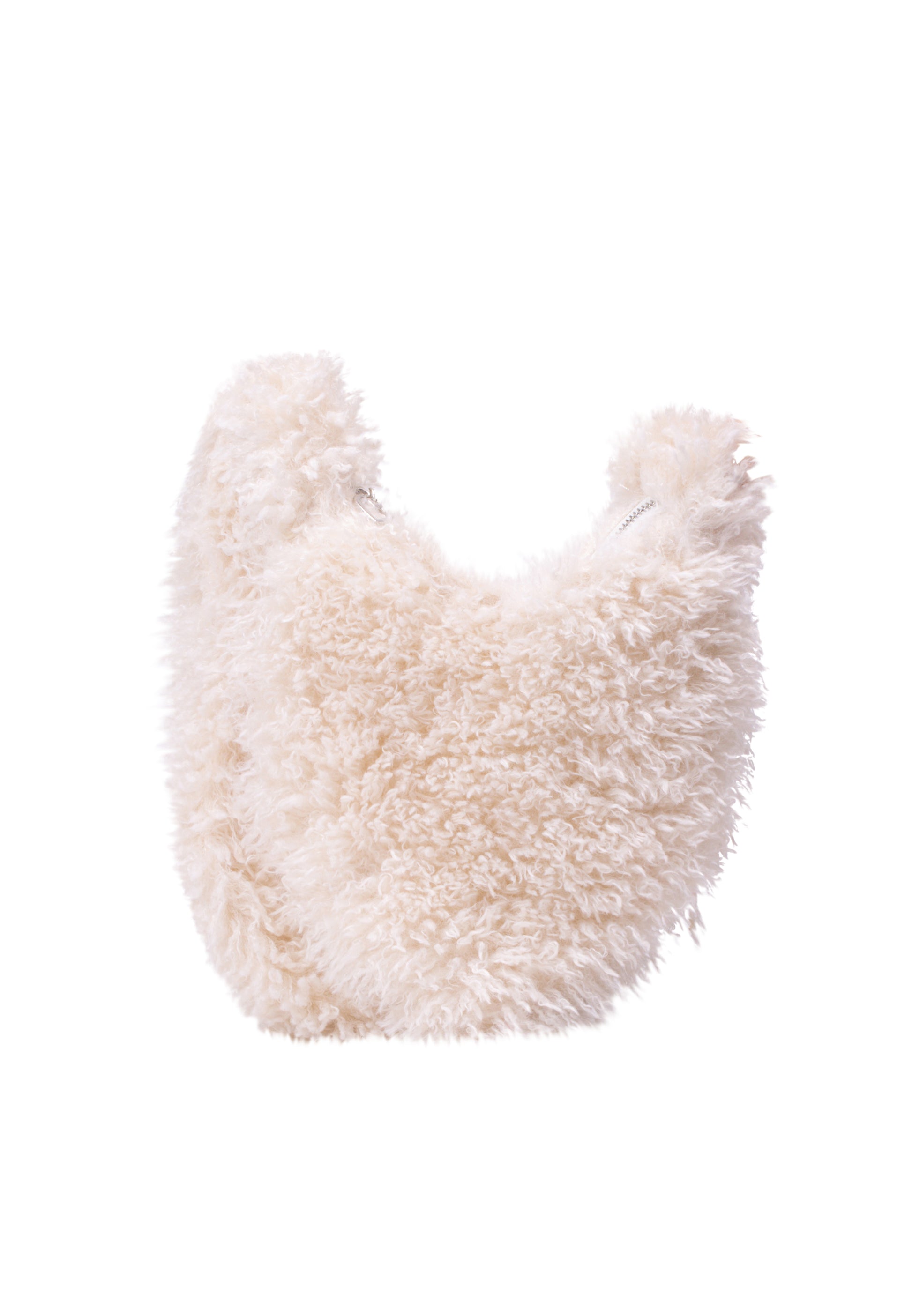 myMo Damen Tasche mit Teddyfell