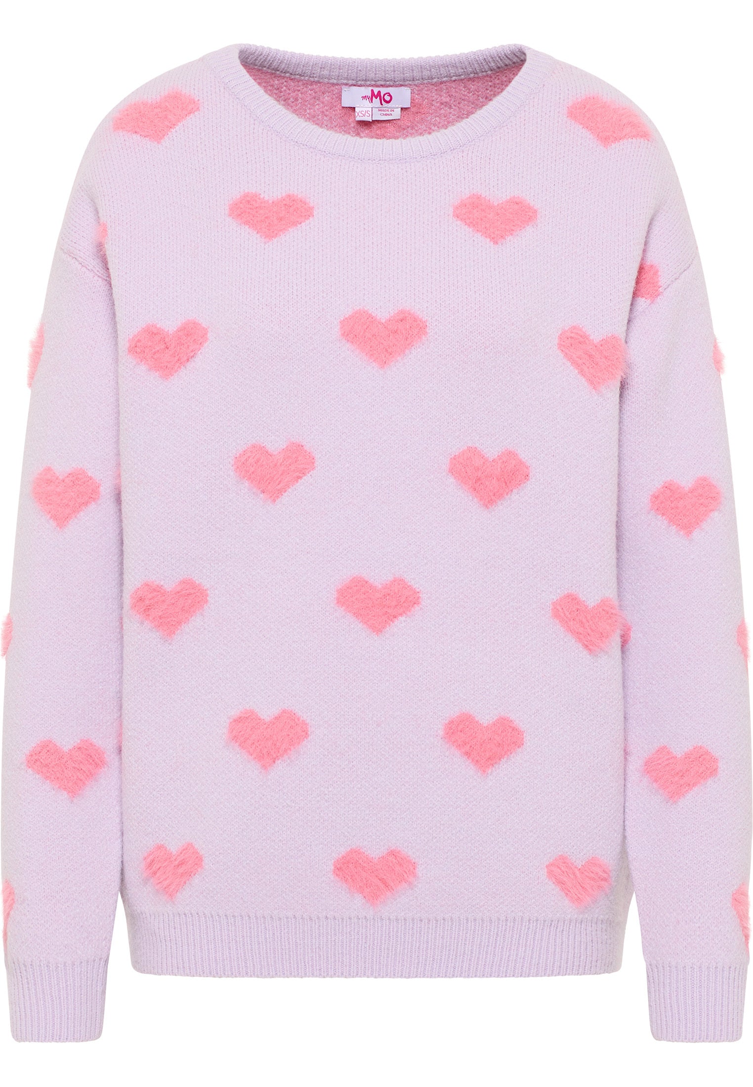 myMo Damen Strickpullover