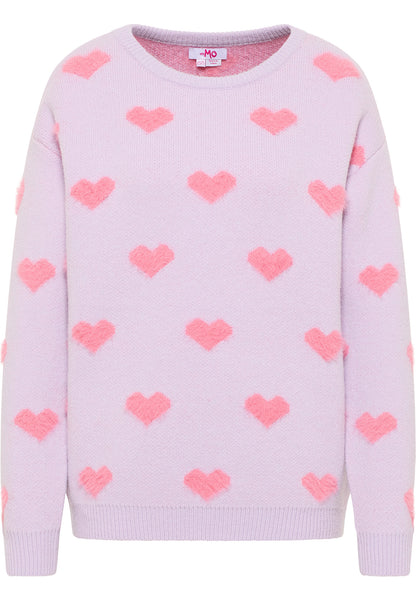 myMo Damen Strickpullover