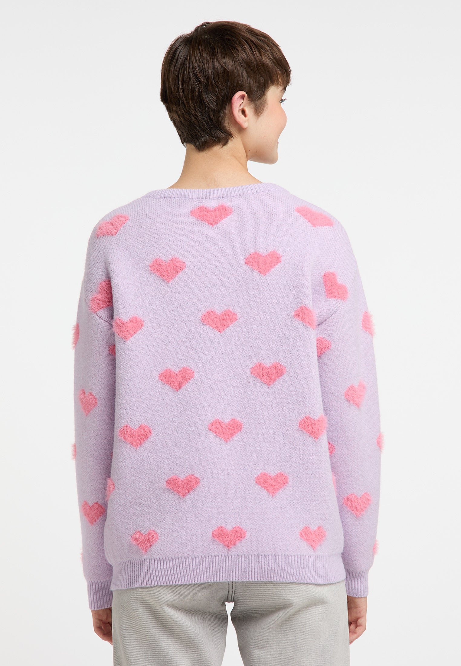 myMo Damen Strickpullover