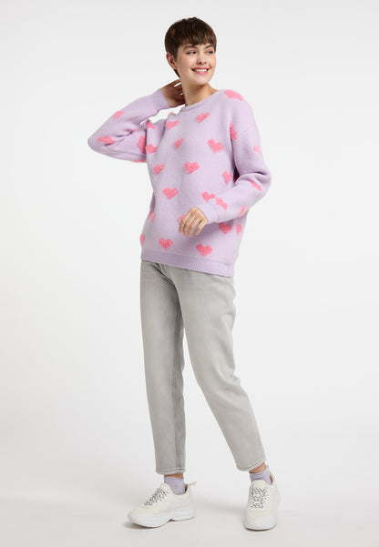 myMo Damen Strickpullover