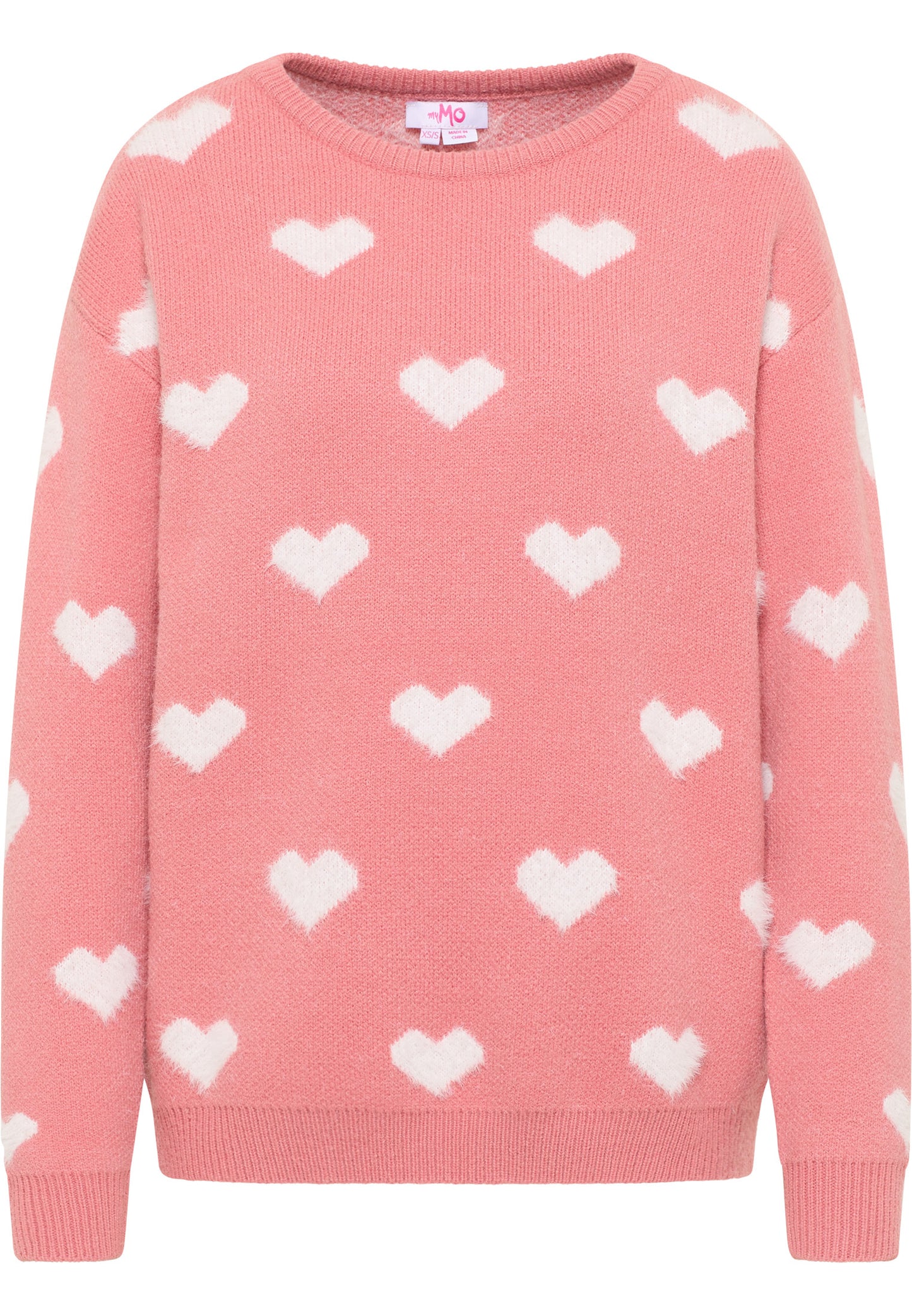 myMo Damen Strickpullover