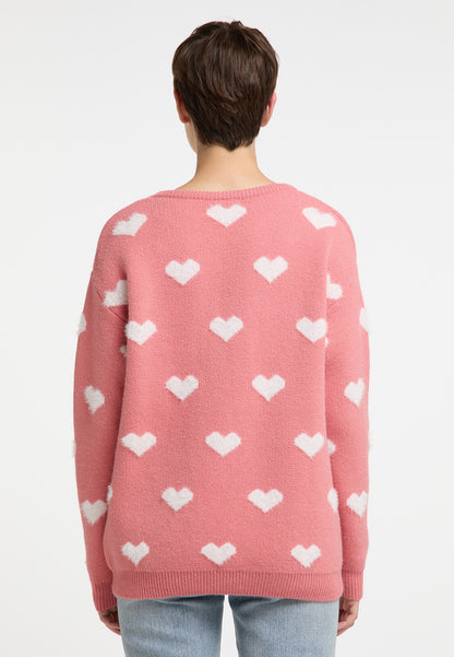 myMo Damen Strickpullover