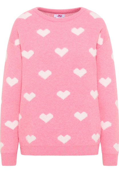 myMo Damen Strickpullover