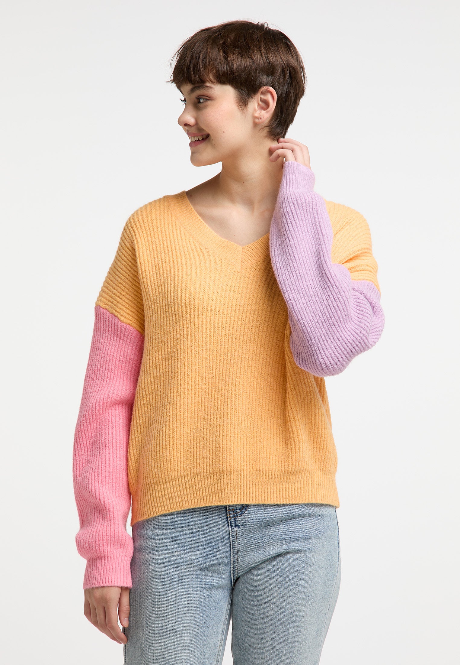 myMo Women's Knitted Sweater
