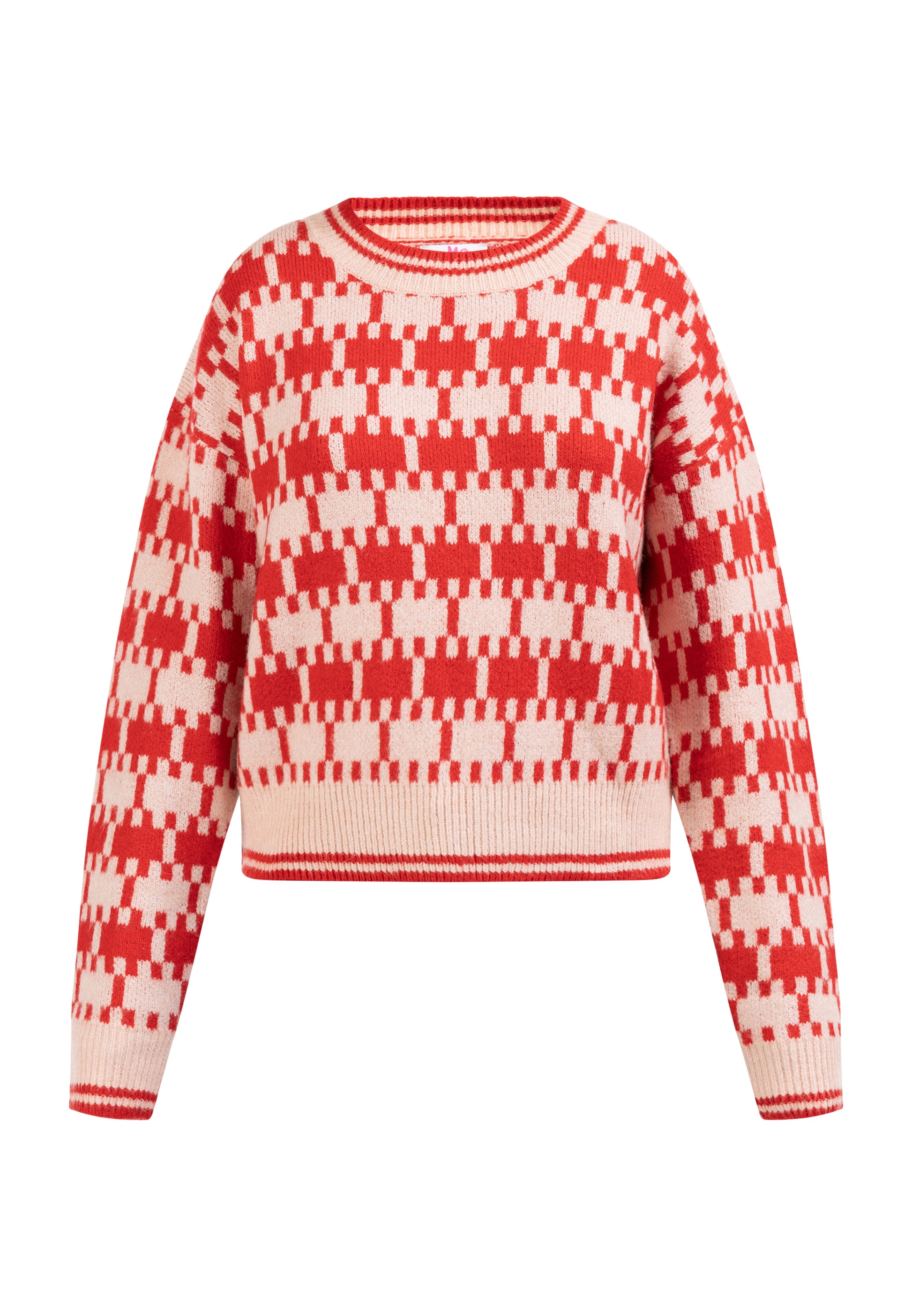 myMo Damen Strickpullover