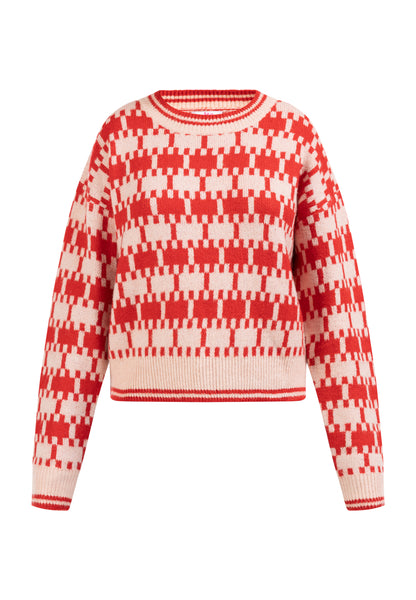 myMo Damen Strickpullover