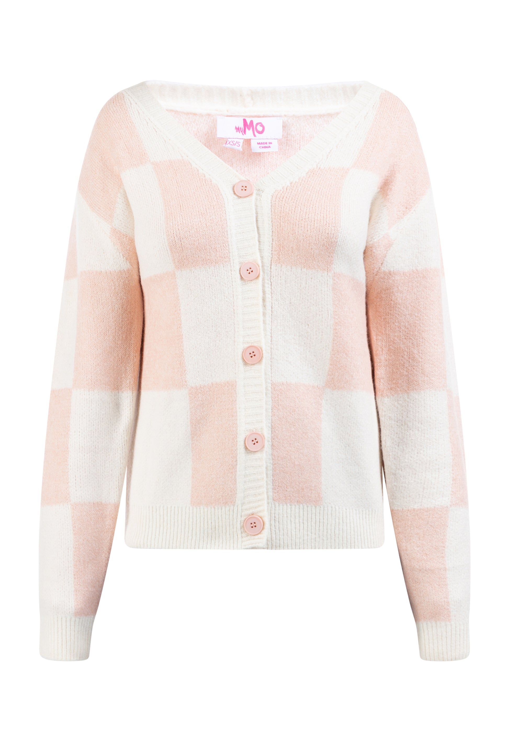 myMo Damen Strickjacke