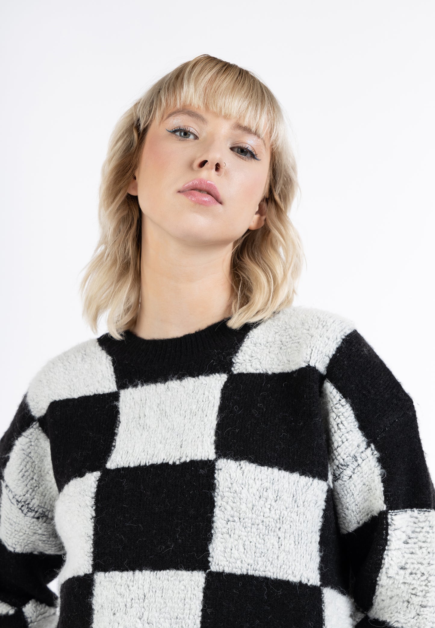 myMo ROCKS damski sweter dzianinowy