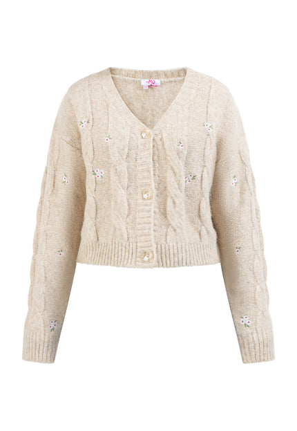 myMo Damen Strickjacke