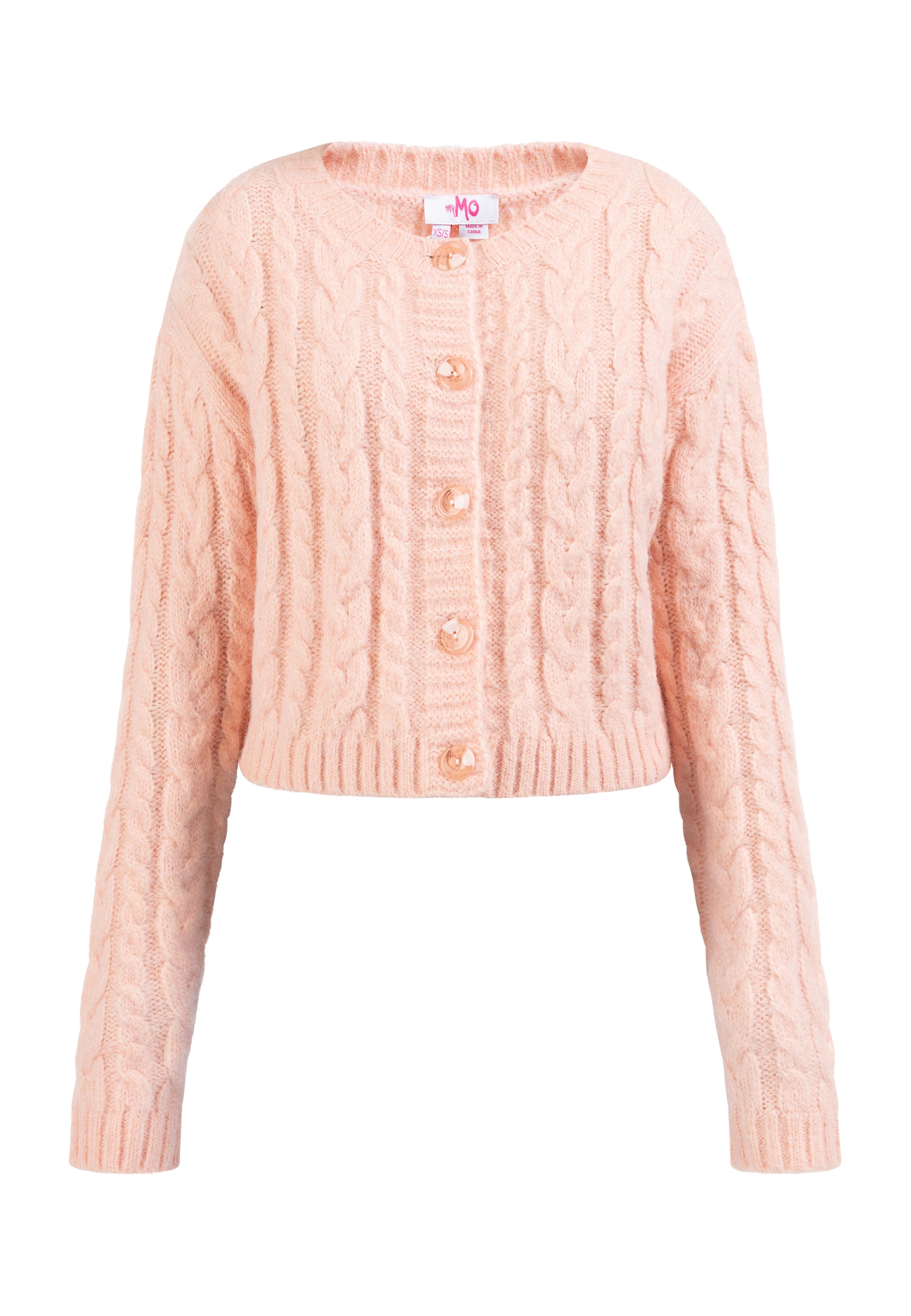 myMo Damen Strickjacke