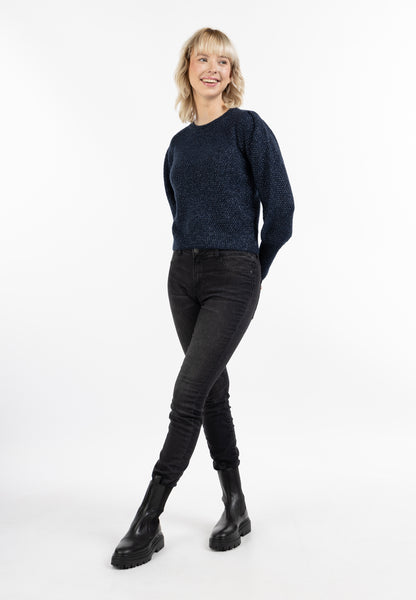 myMo Damen Strickpullover