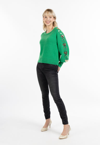 myMo Damen Strickpullover