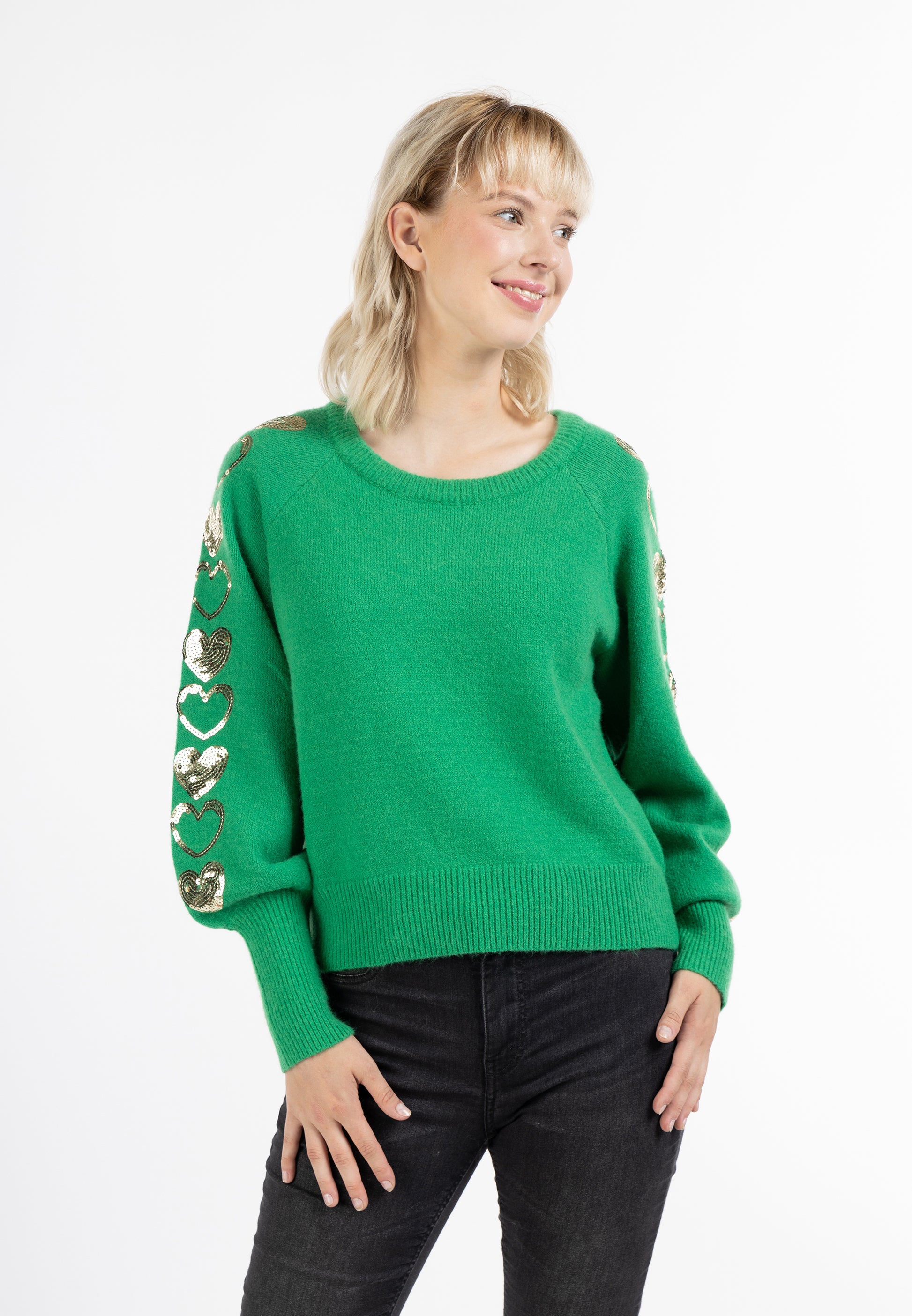 myMo Damen Strickpullover