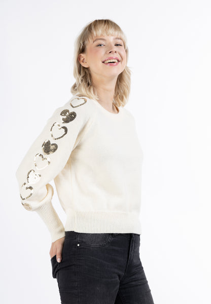 myMo Damen Strickpullover