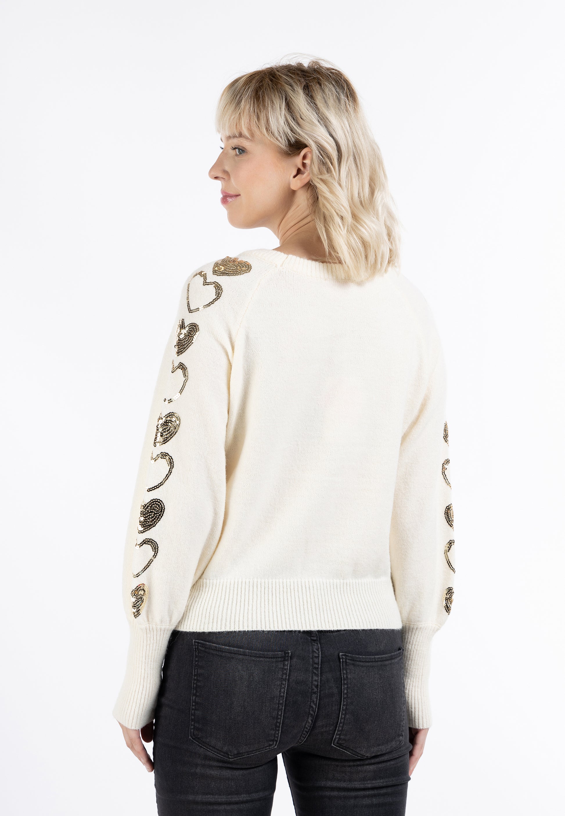 myMo Damen Strickpullover