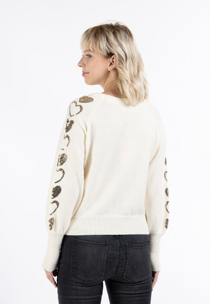 myMo Damen Strickpullover