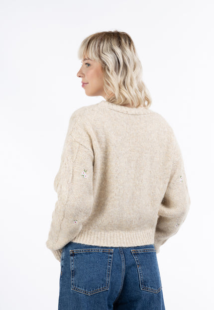 myMo Damen Strickjacke