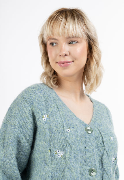 myMo Damen Strickjacke