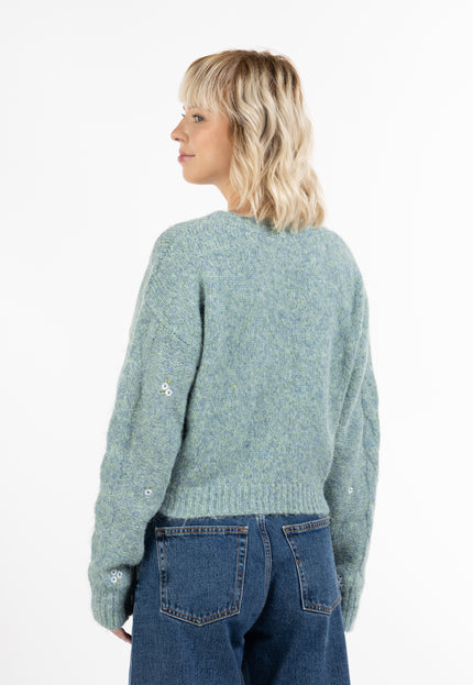 myMo Damen Strickjacke